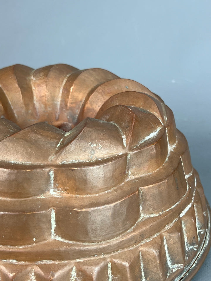 Vecchia Forma da budino rame