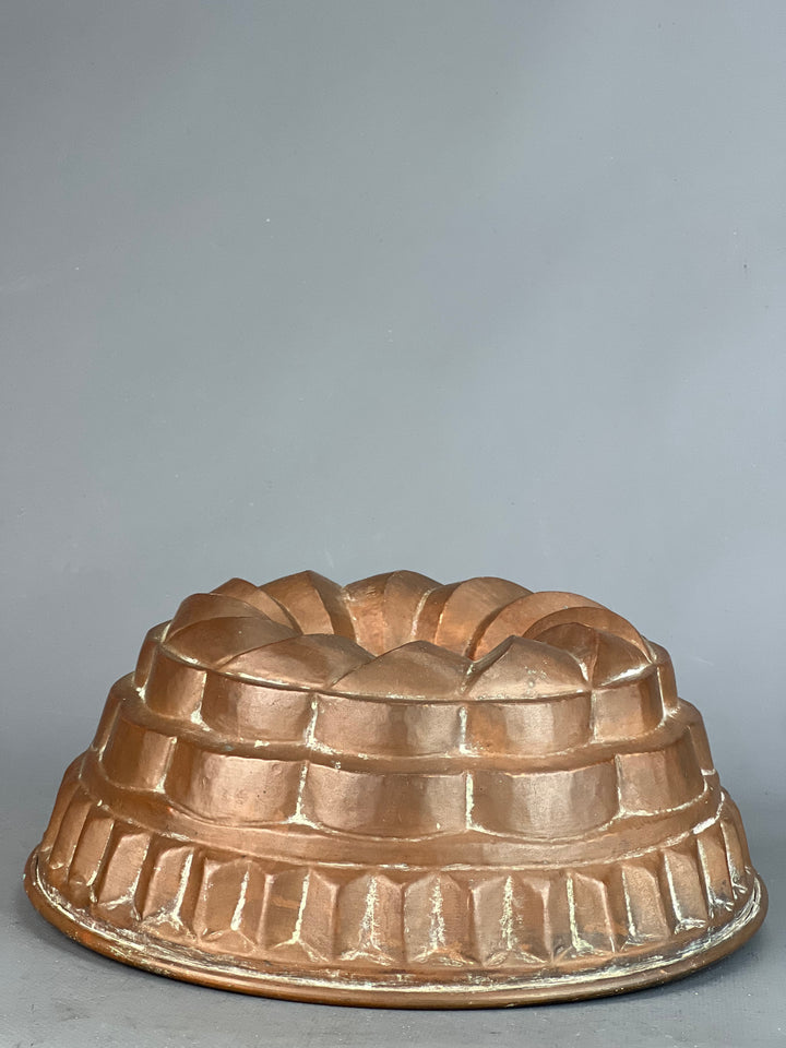 Vecchia Forma da budino rame