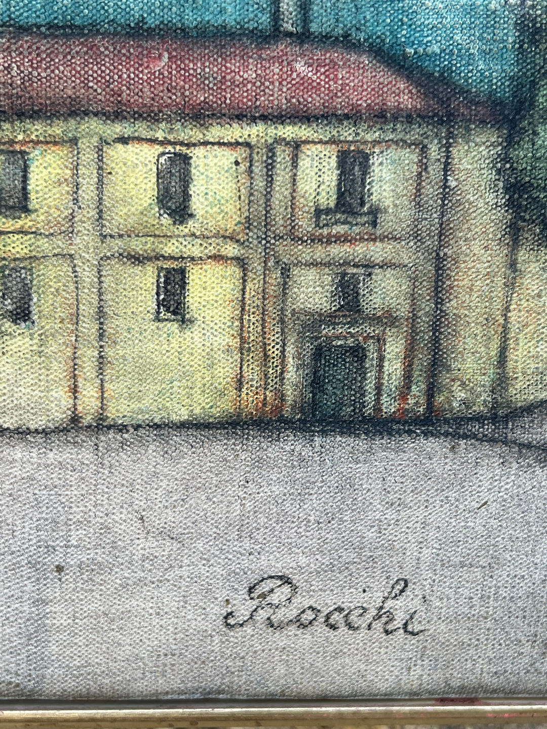Quadro obelisco laterano Rocchi