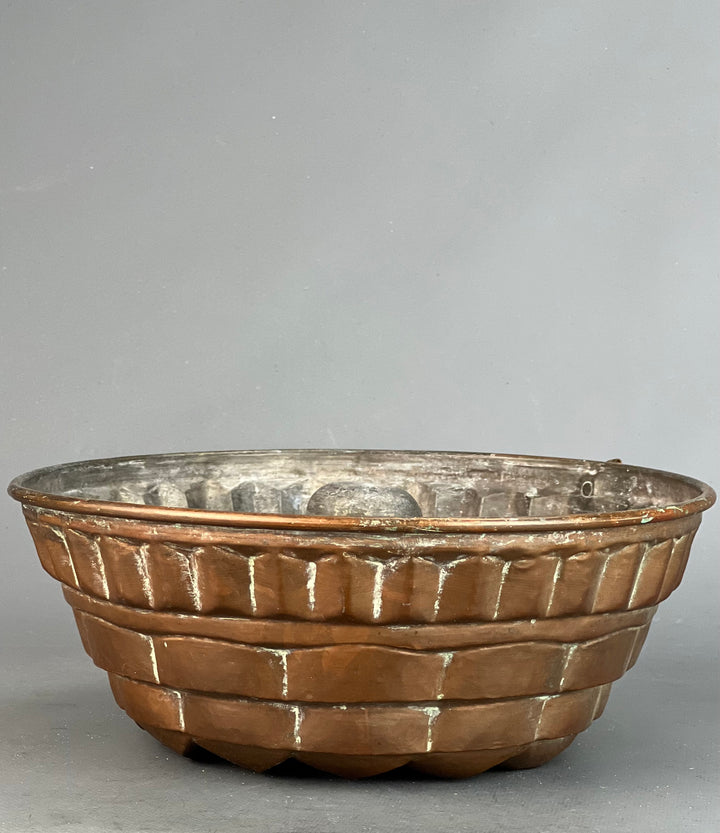 Vecchia Forma da budino rame