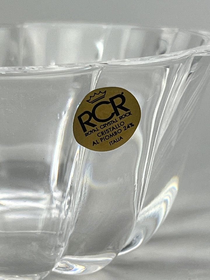 Porta bon bon in vetro trasparente RCR