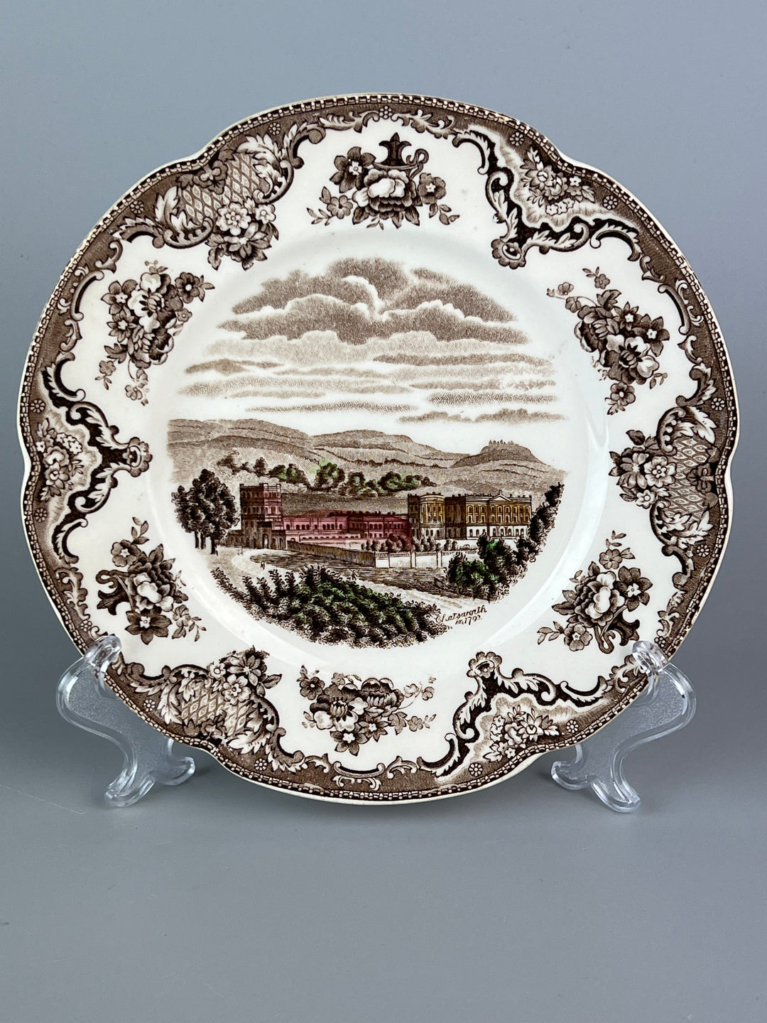 Piattino da Dolce Johnson Bros decoro Old Britain Castles