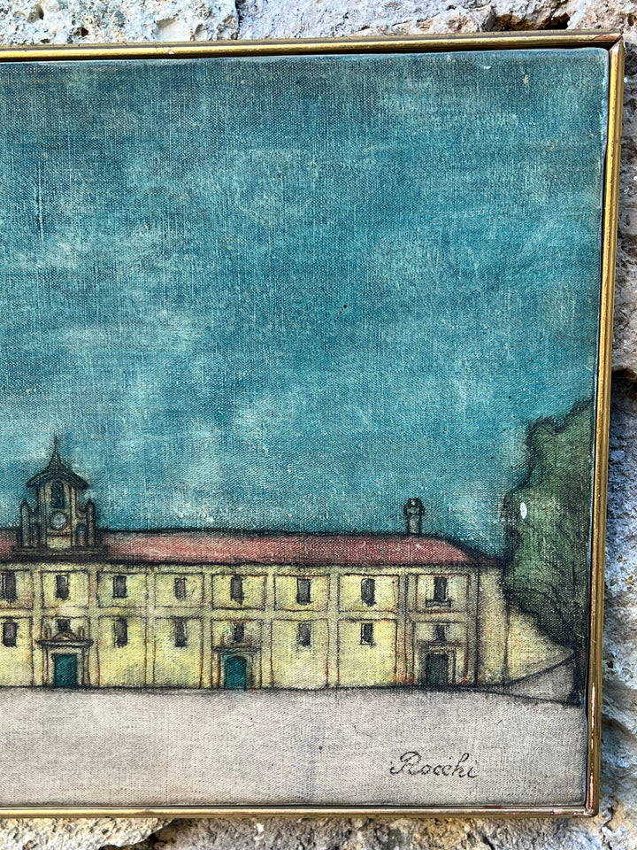 Quadro obelisco laterano Rocchi