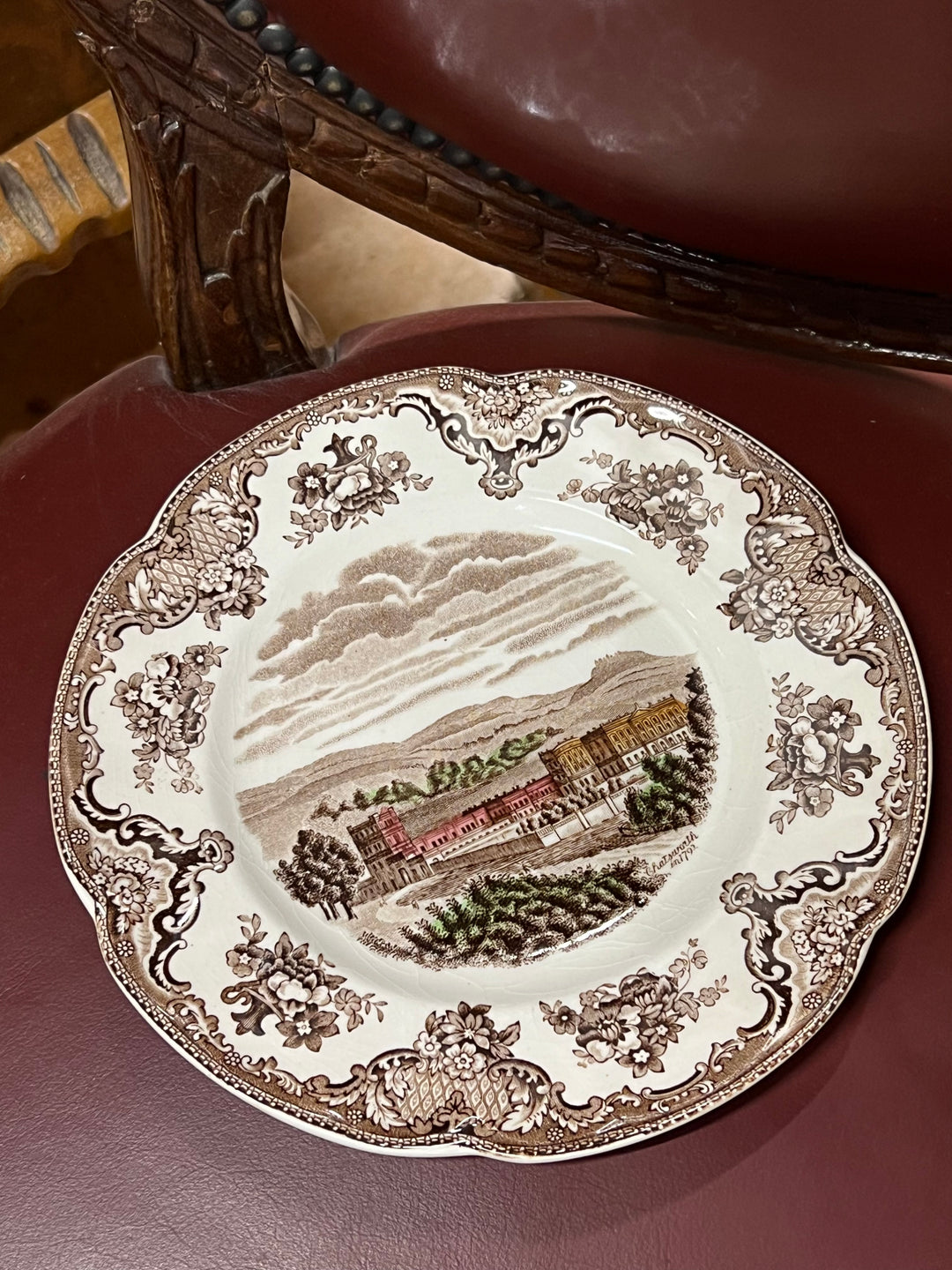 Piattino da Dolce Johnson Bros decoro Old Britain Castles