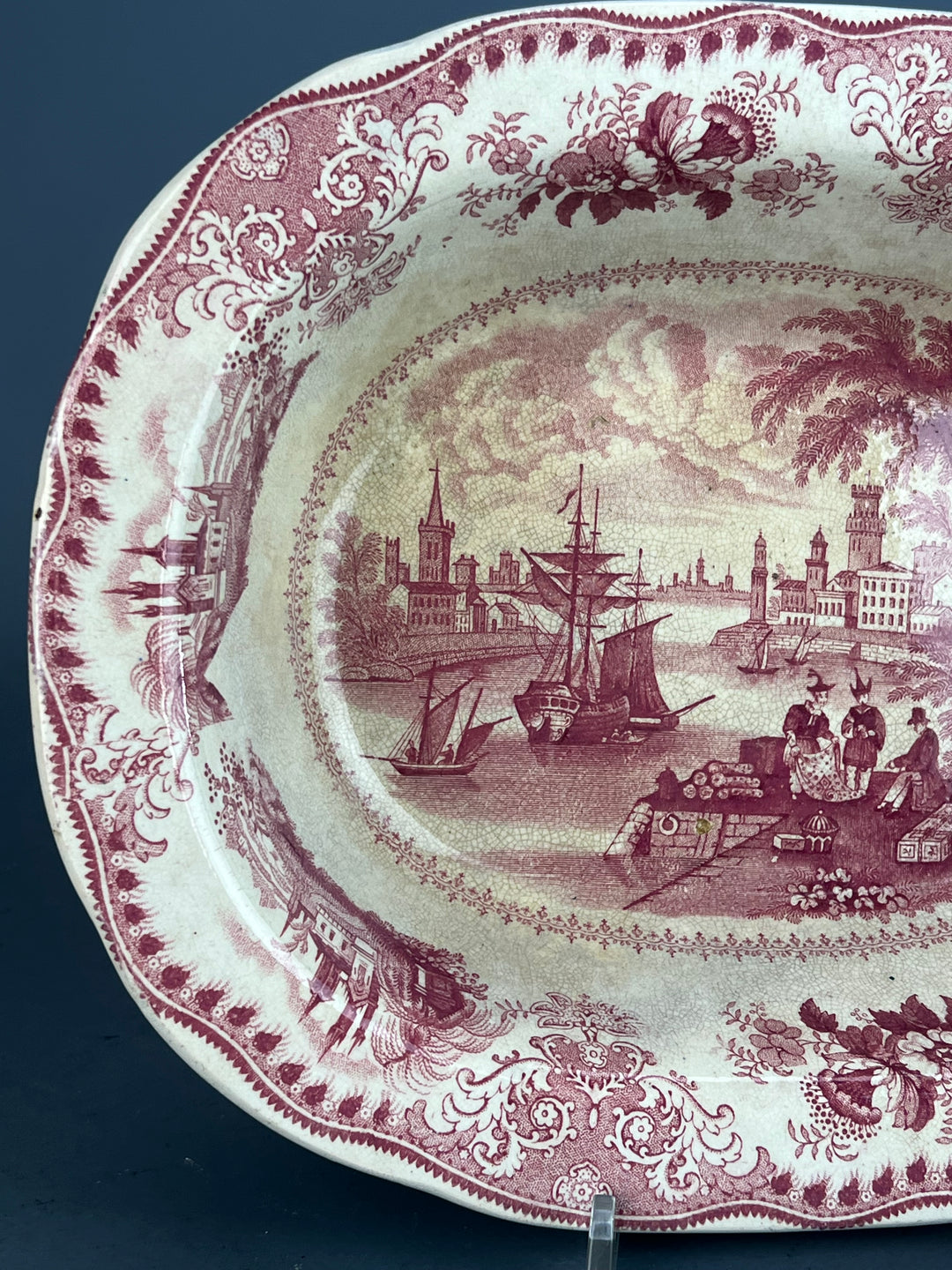 Piatto da portata ceramica olandese