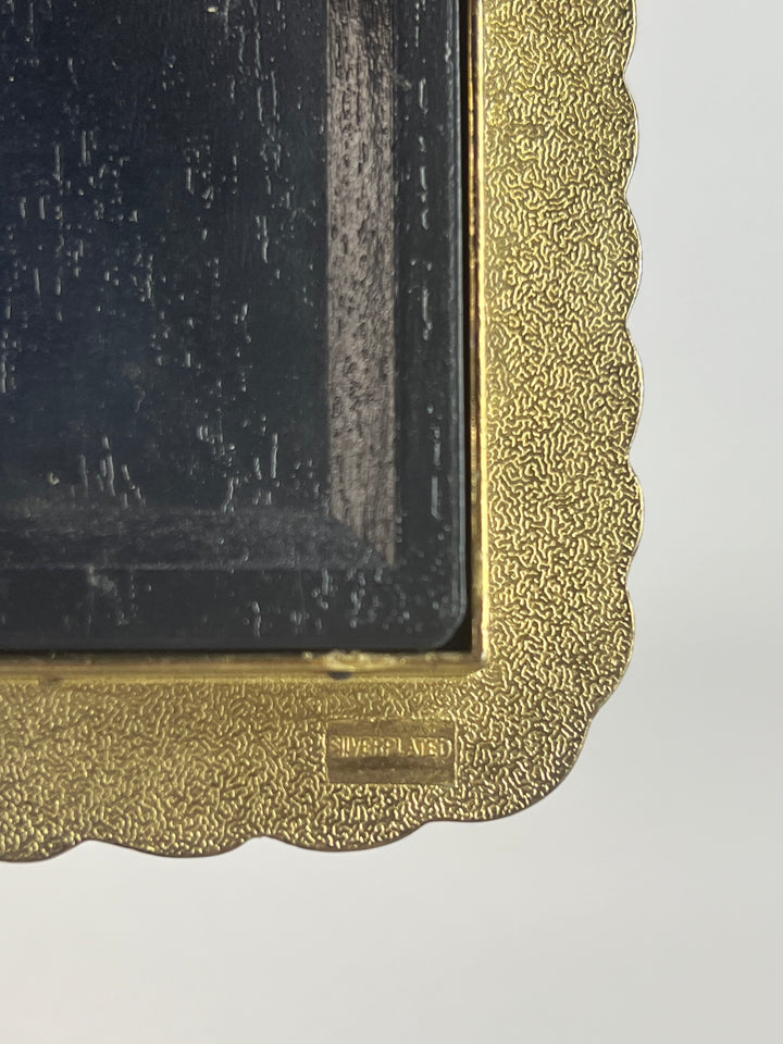 Cornice portafoto silverplated vintage