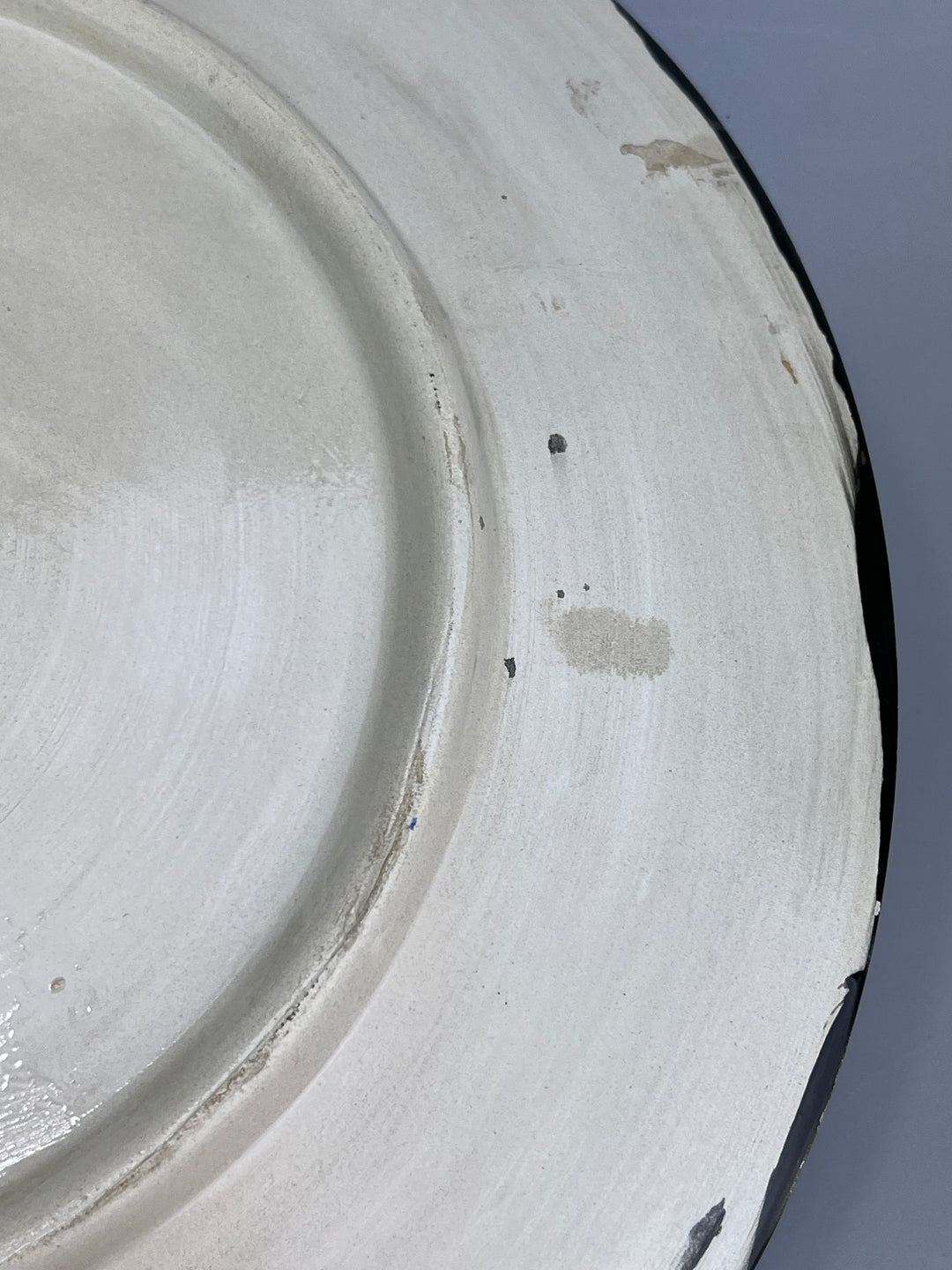 Piatto da parete in ceramica decorata stile marocchino Safi