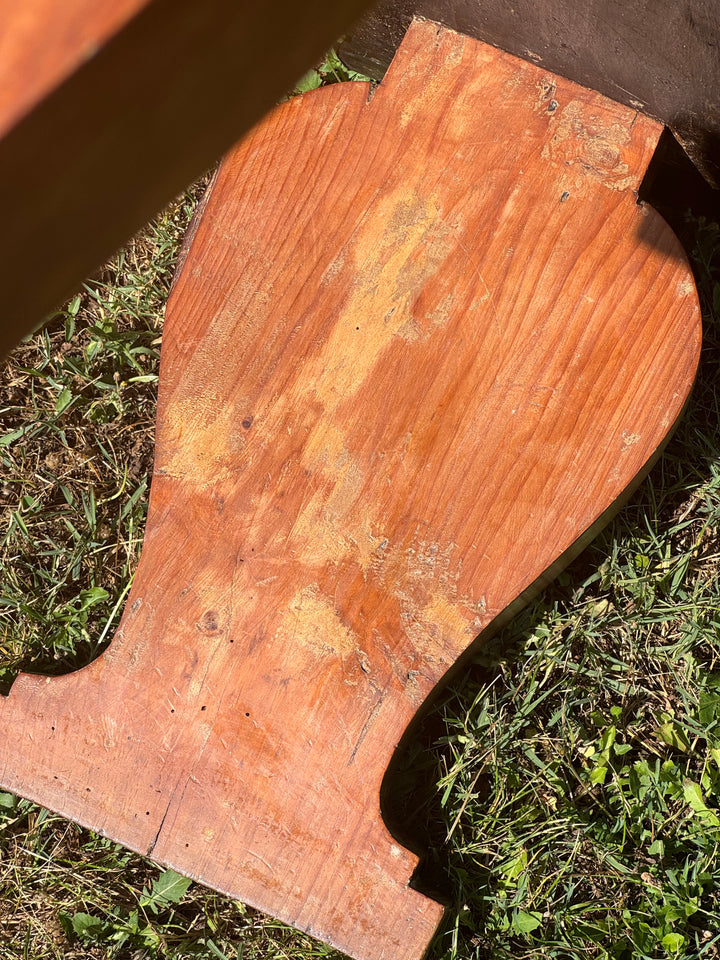 Panche rustiche in legno massello vintage