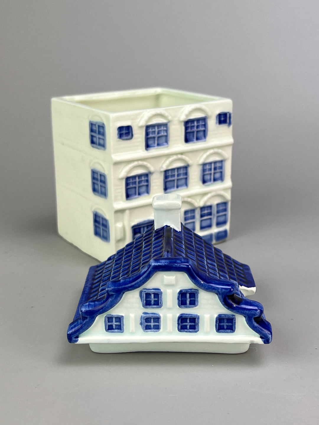 Zuccheriera Delfts Blauw ceramica dipinta a mano