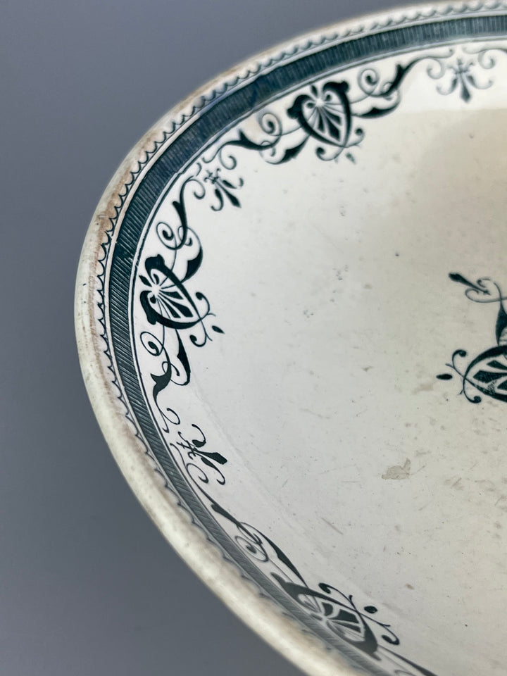 Alzata in ceramica “Amiral Déposé” Terre de Fer