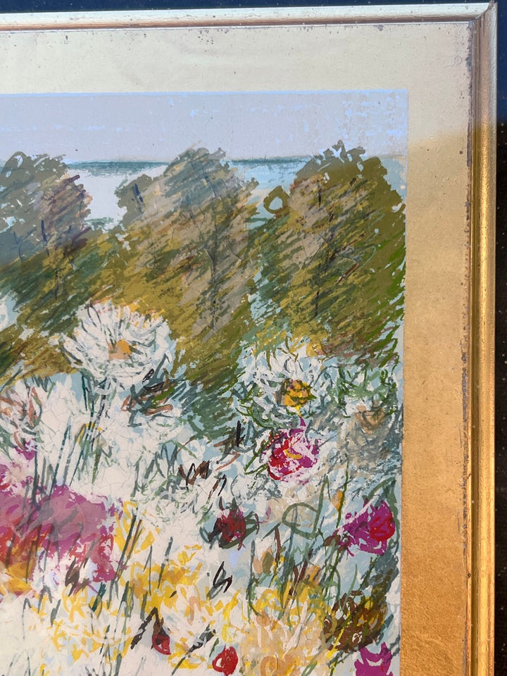 Serigrafia di Michele Cascella – “Bianco e giallo”, 1982