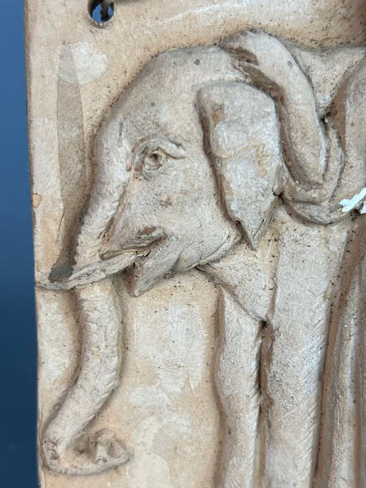Mattonella Decorativa da Parete Elefante
