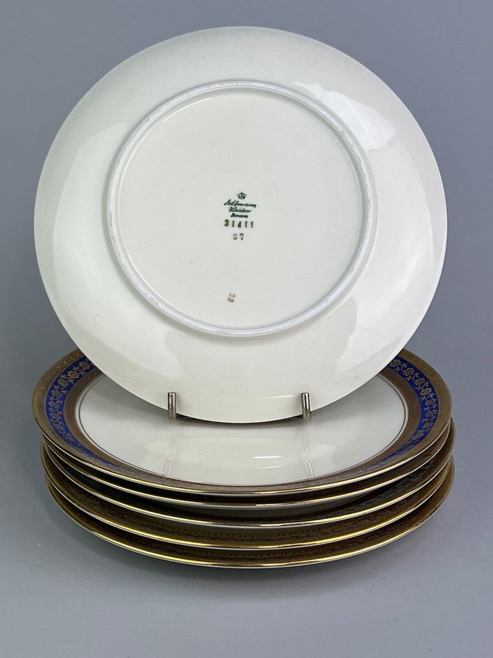 Set di 6 piattini dolce in porcellana Seltmann Weiden Bavaria