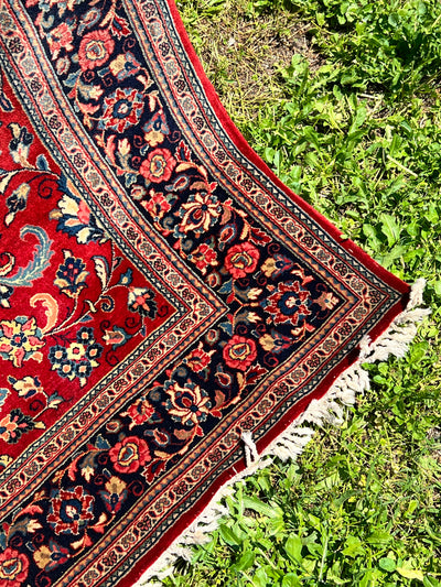 Tappeto persiano Kashan 205x132cm