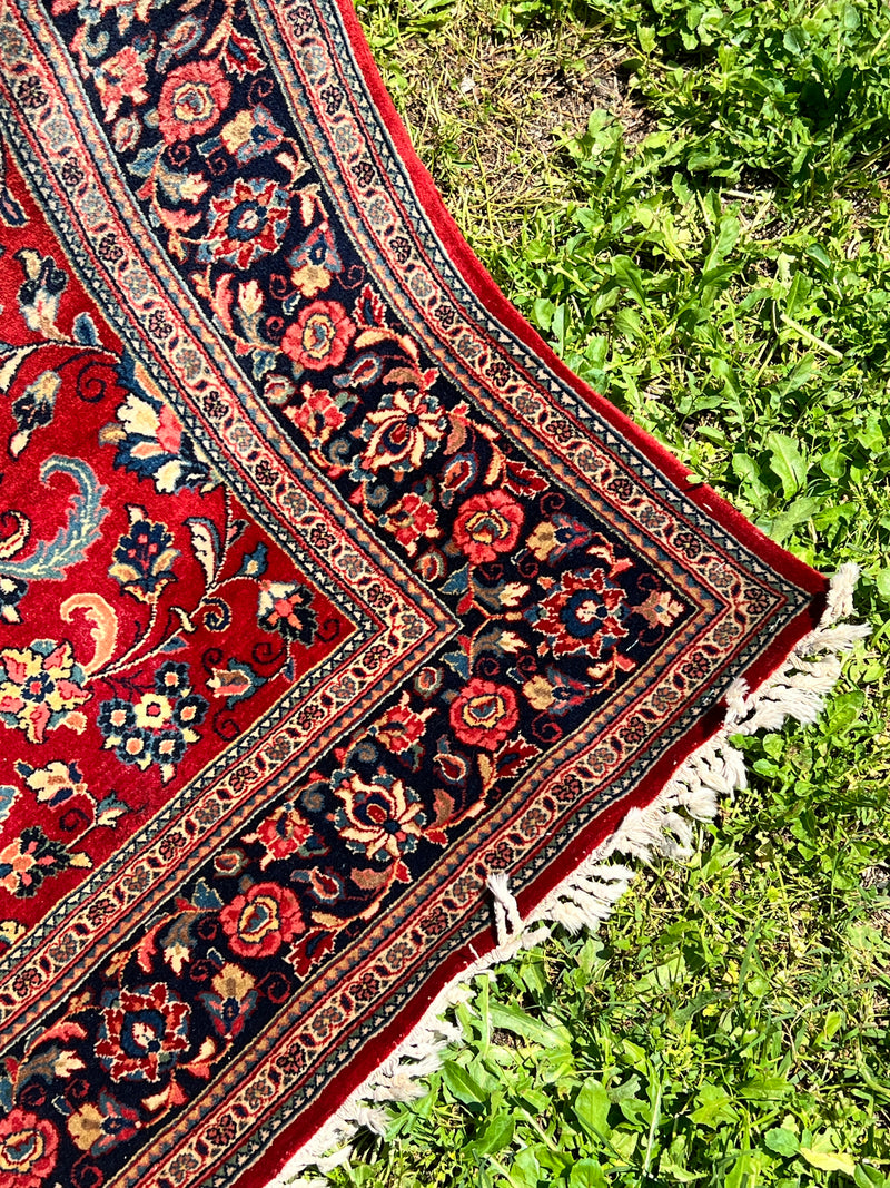 Tappeto persiano Kashan 205x132cm