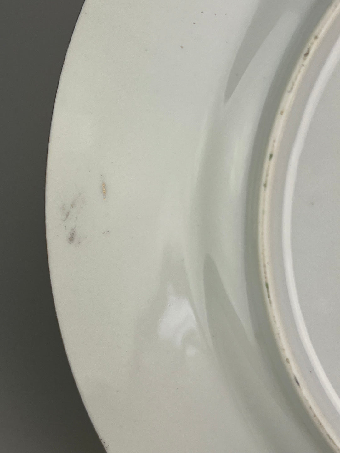 Piatto in porcellana giapponese decoro floreale