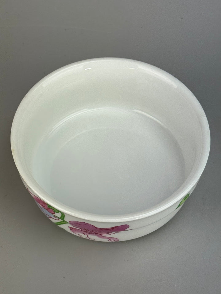 Set di 8 ciotoline Ginori in porcellana decoro floreale pisello odoroso