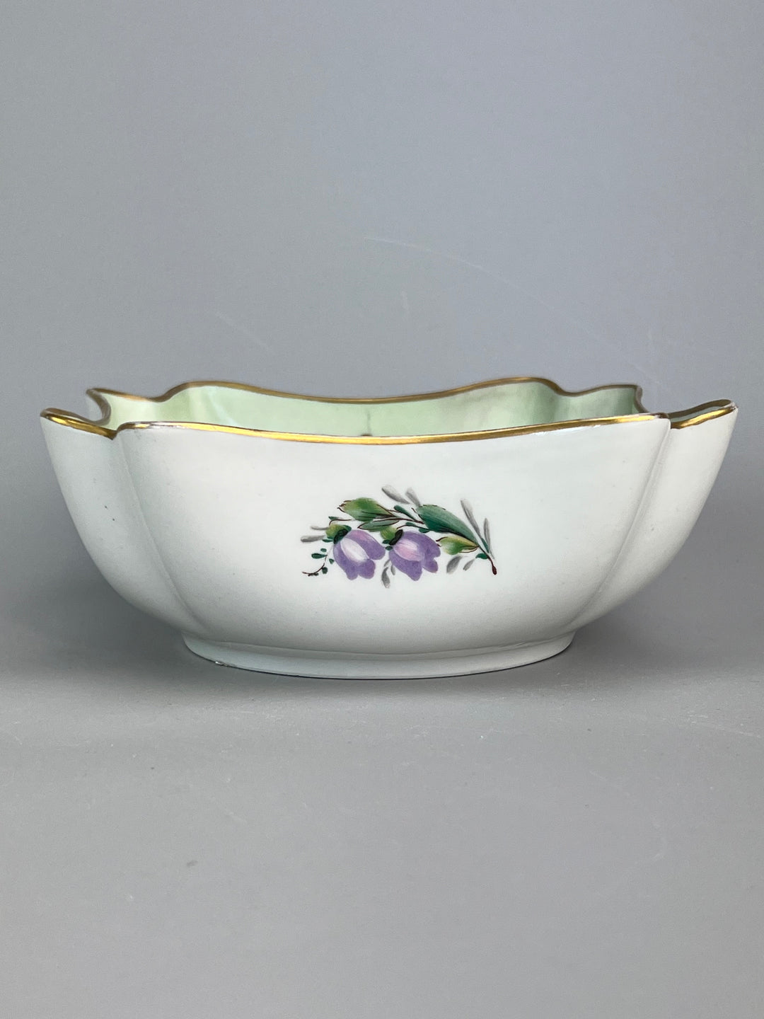 Svuotatasche in porcellana decorata stile Limoges, anni '50