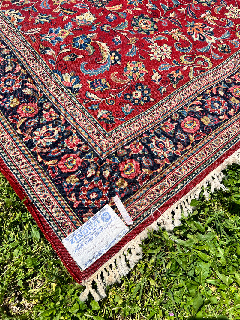 Tappeto persiano Kashan 205x132cm