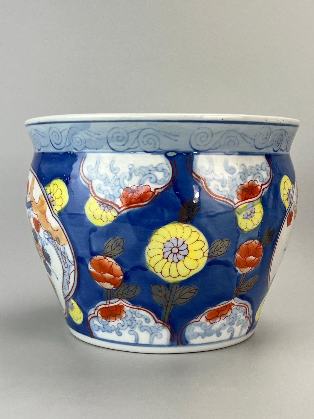 Cachepot Cinese in Porcellana – Decoro Imari