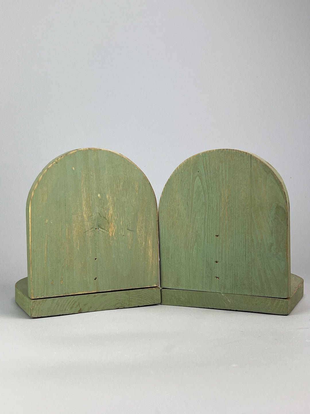 Fermalibri in Legno con Galline – Artigianato Country Vintage