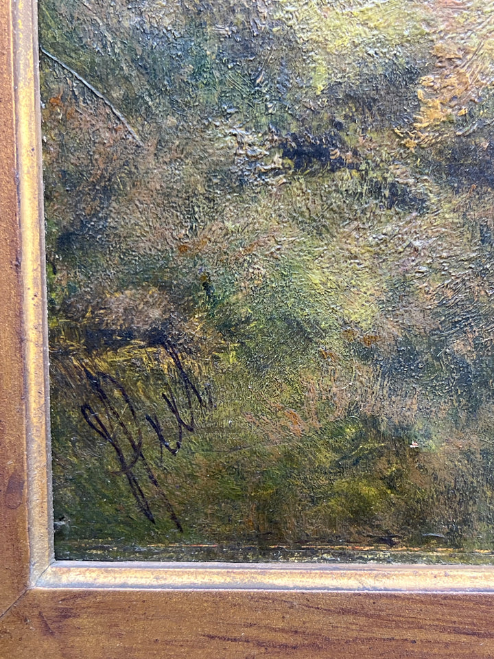 Quadro dipinto ad olio James Peel