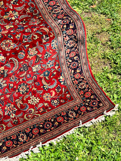 Tappeto persiano Kashan 205x132cm