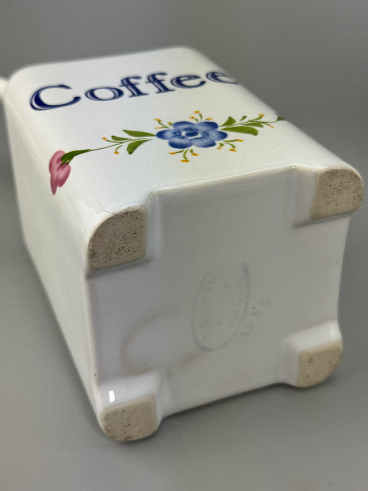 Set barattoli da cucina in ceramica portoghese Tea Coffee Sugar