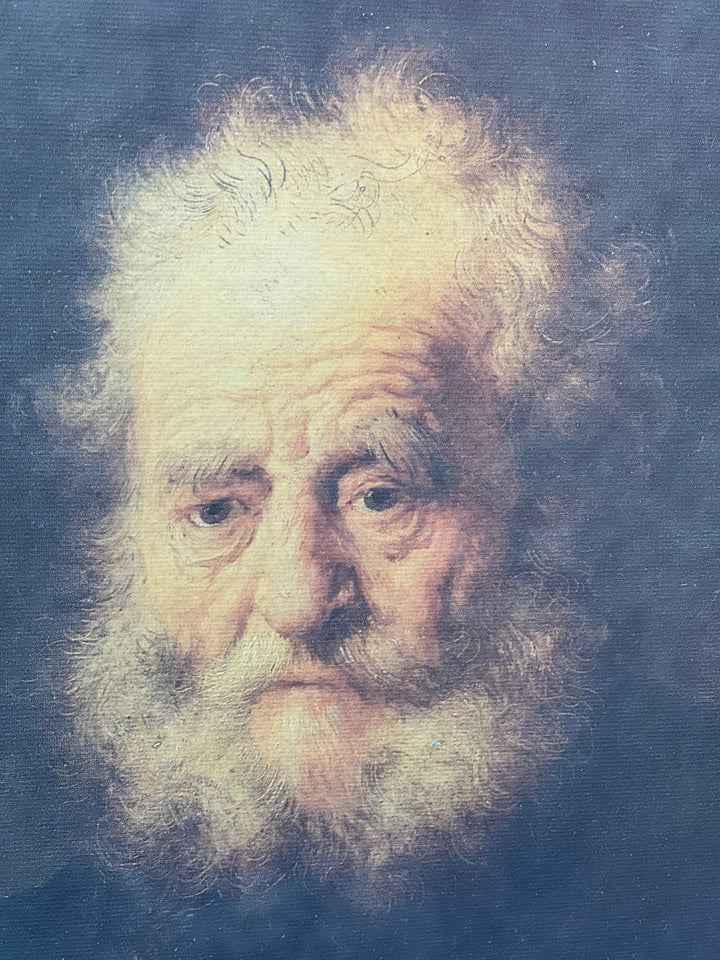 Stampa Copia Rembrandt "Vecchio con la catena d'oro"