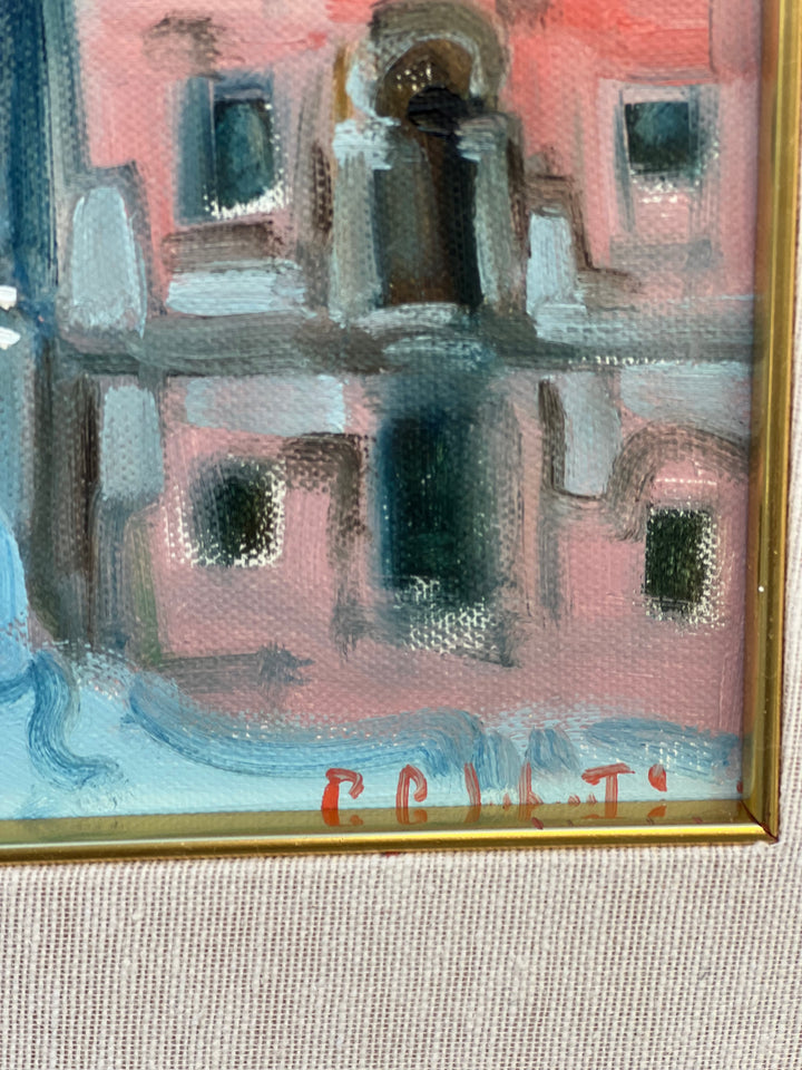 Quadro olio su tela Sebastiani Paolo