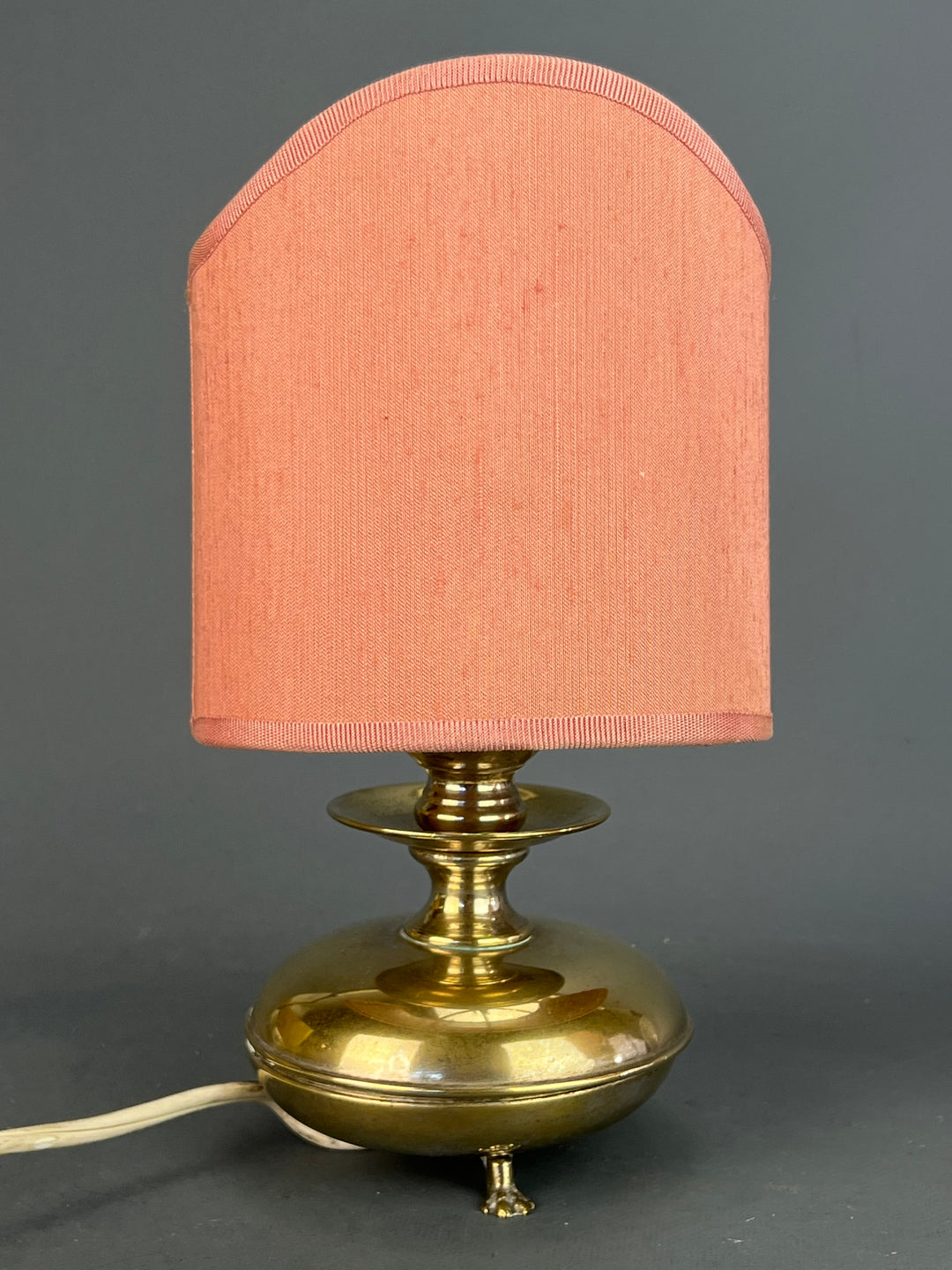 Coppia Lampade da comodino silverplate