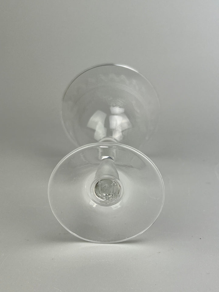 Servizio di calici in cristallo inciso da 4 misure per 8 persone