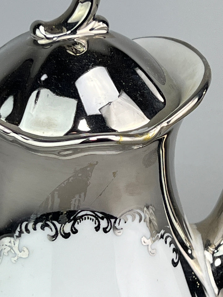 Servizio da caffè Bavaria da dodici persone decoro argentato