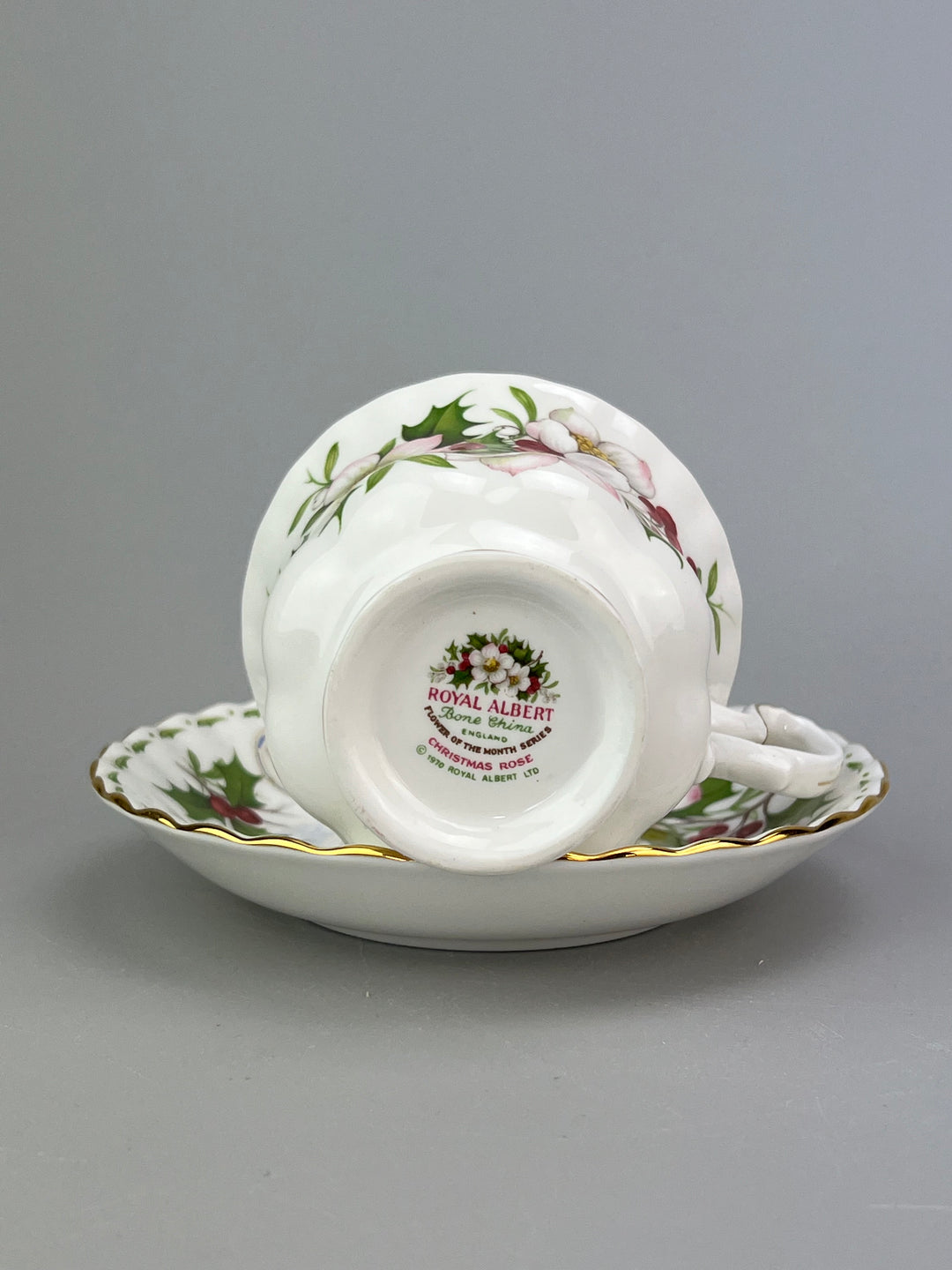 Tazza da tè Royal Albert Flower of the Month "December"