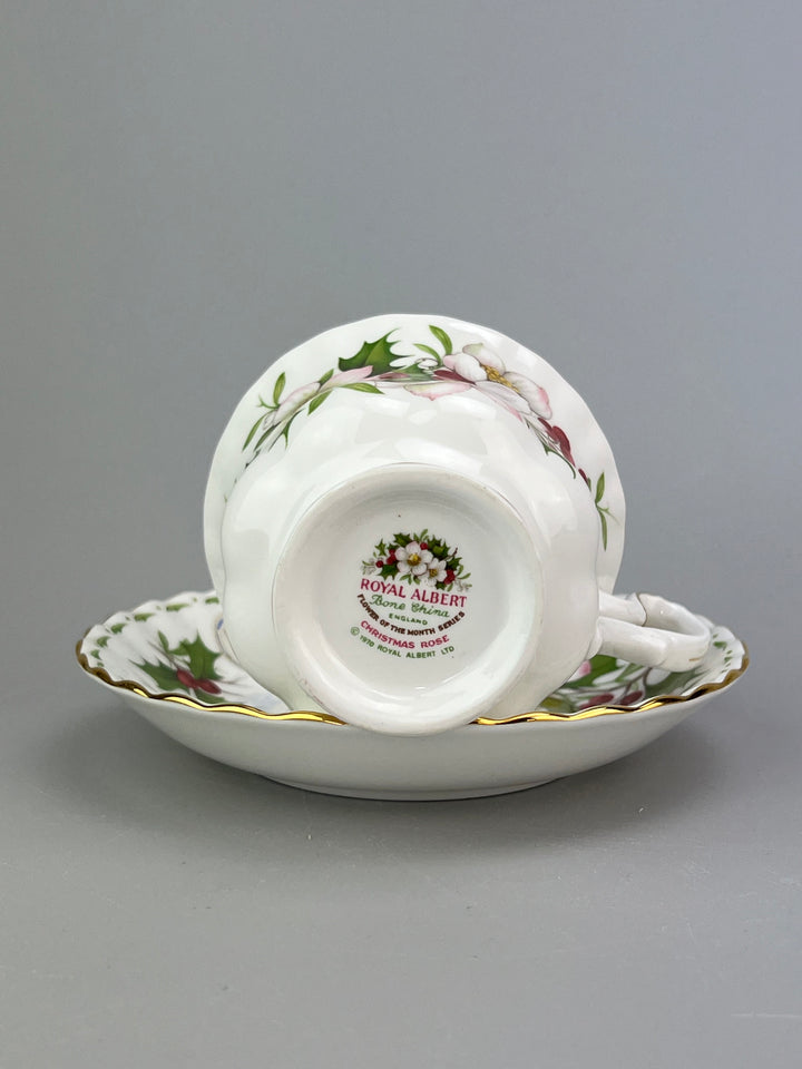 Tazza da tè Royal Albert Flower of the Month "December"