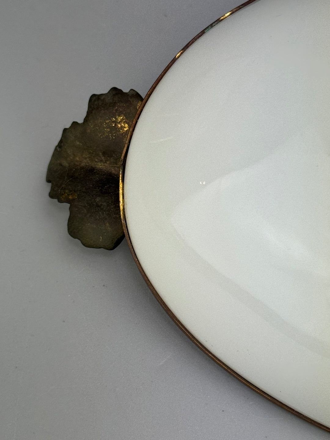 Svuotatasche vintage Limoges France in porcellana dipinta a mano