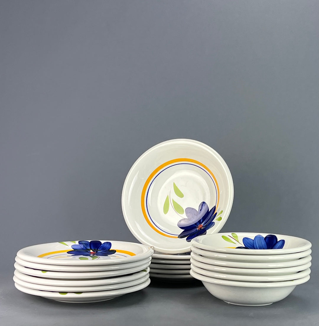Servizio piatti ceramica sei persone Primula