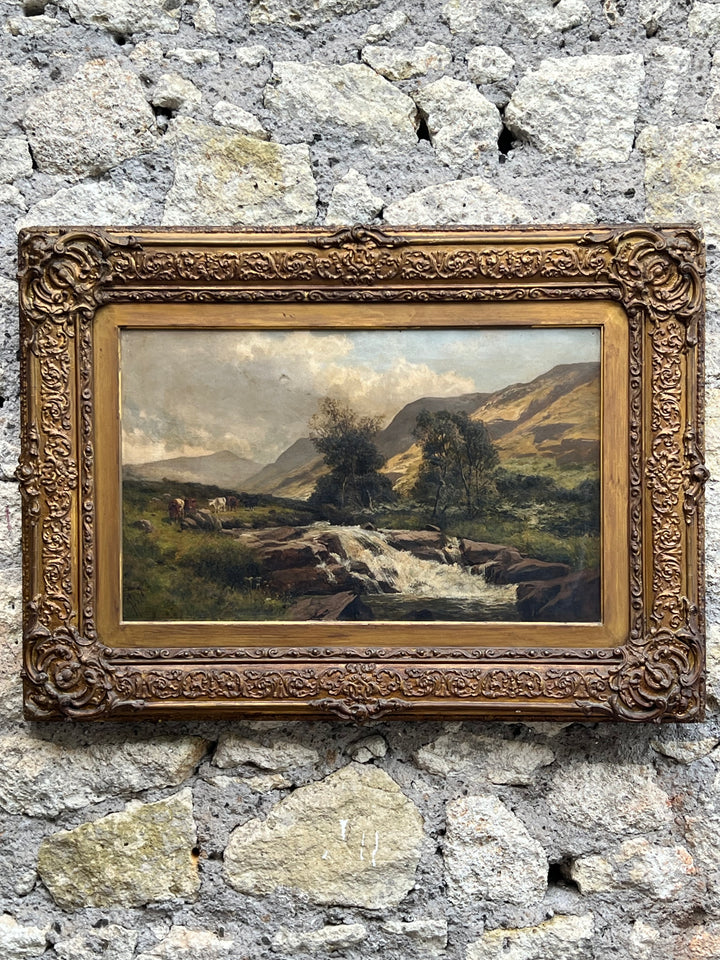 Quadro dipinto ad olio James Peel
