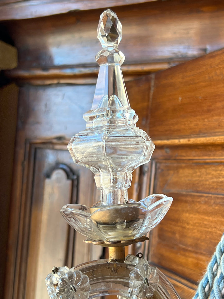 Coppia applique cinque luci stile Maria Teresa