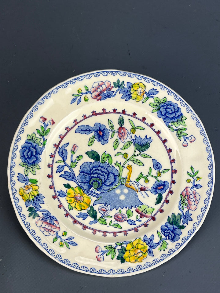 Piattino ceramica Mason’s decoro regency