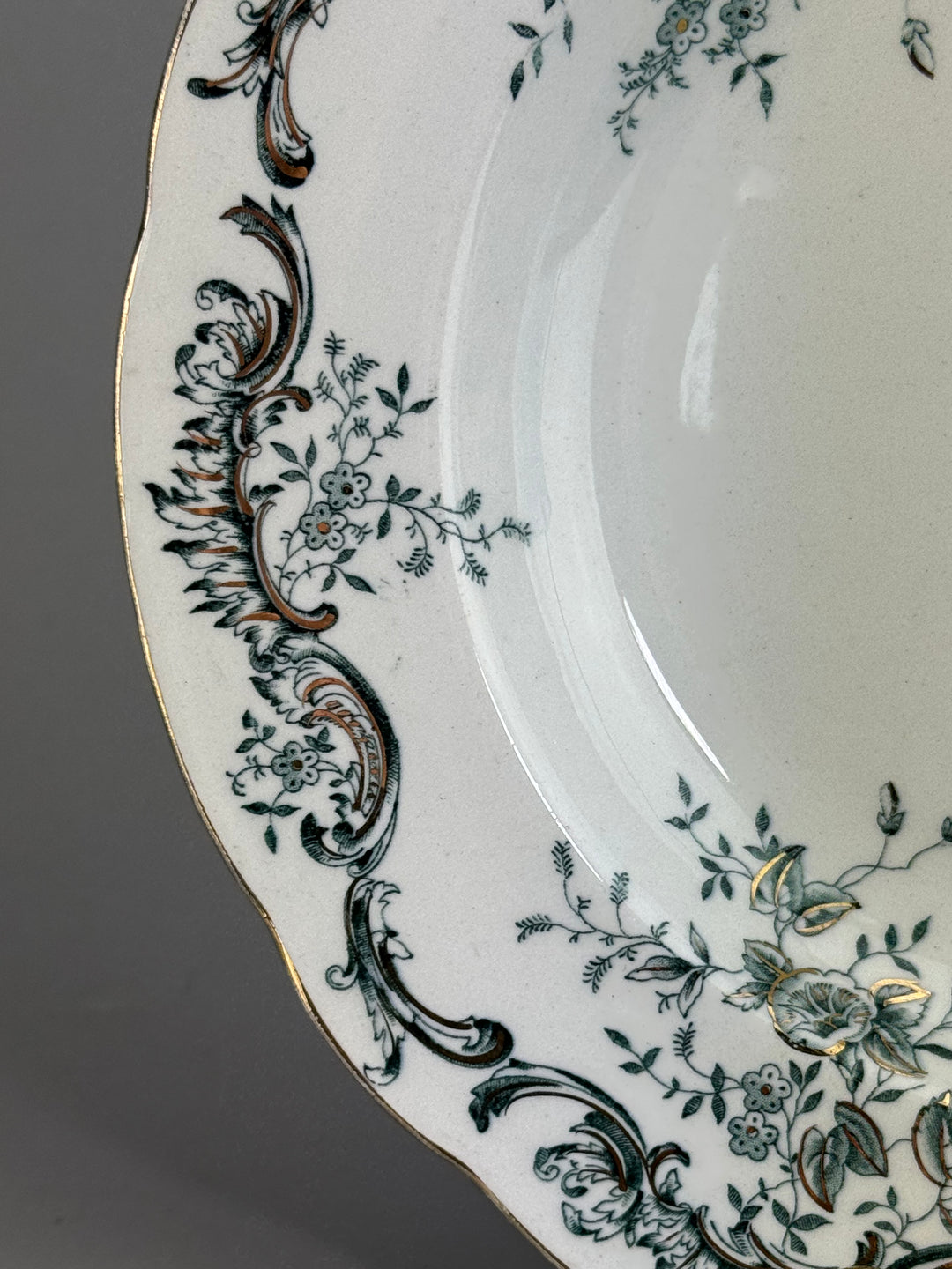 Piatto in ceramica Gustavsberg decoro Sophia vintage