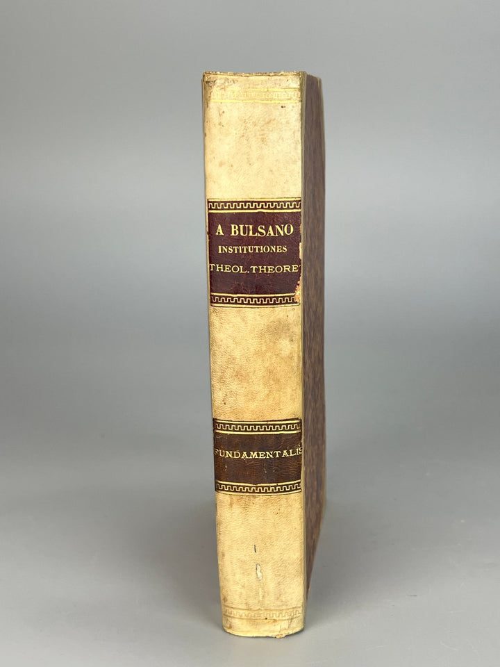 Institutiones Theologiae Dogmaticae – Edizione del 1888, Alberto da Bulsano