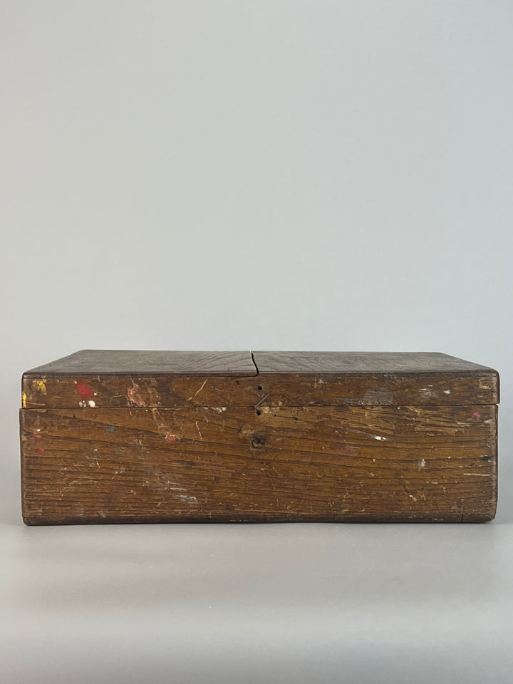 Scatola portaoggetti legno