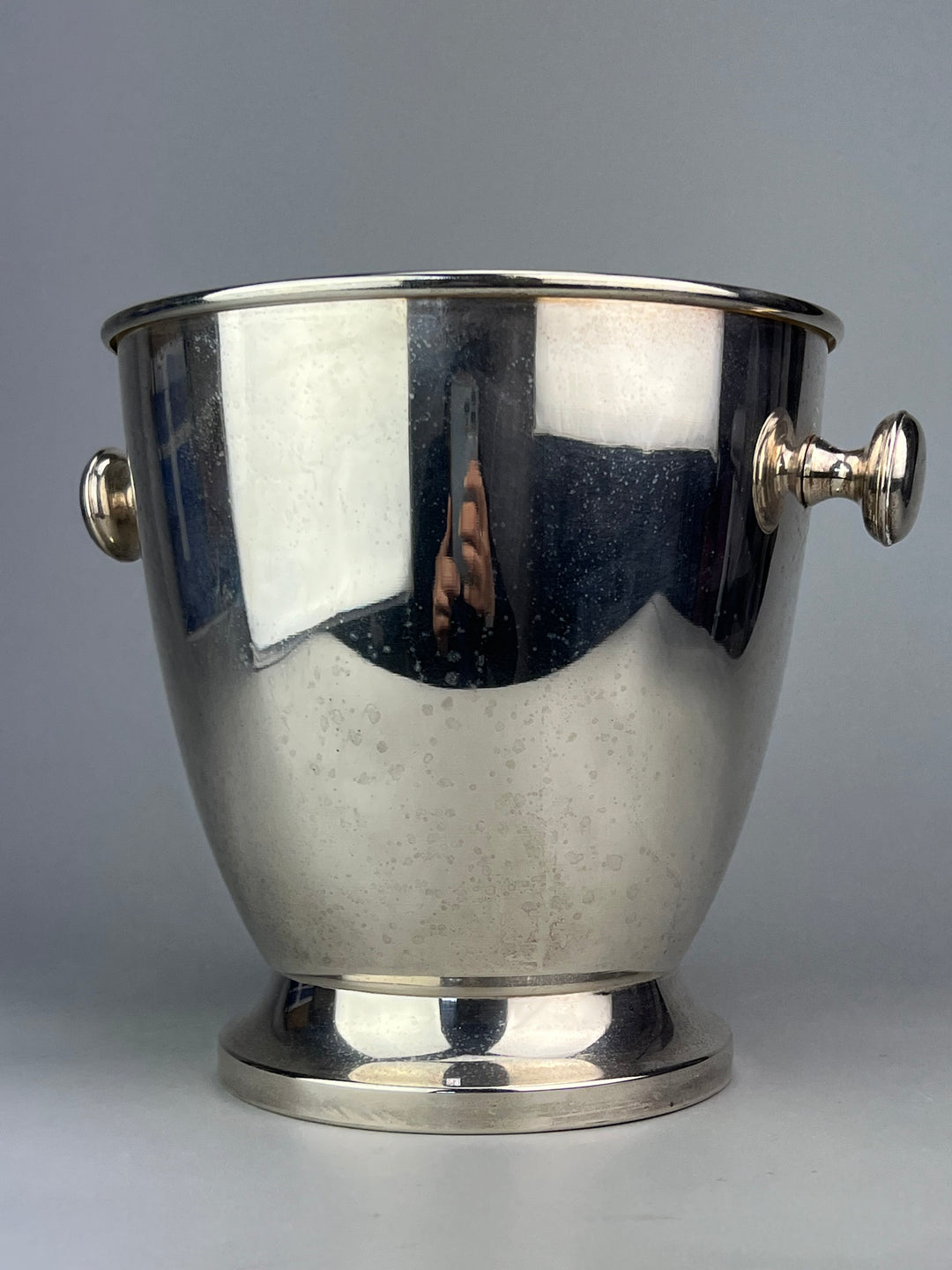 Secchiello da Ghiaccio in Silverplate – Stile Classico con Manici, Vintage