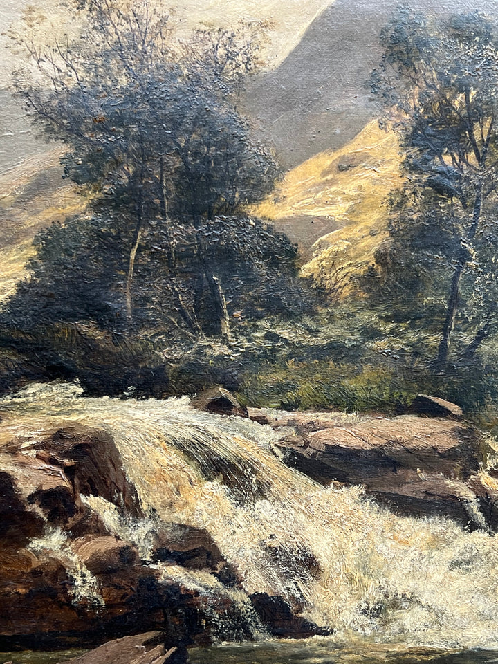 Quadro dipinto ad olio James Peel
