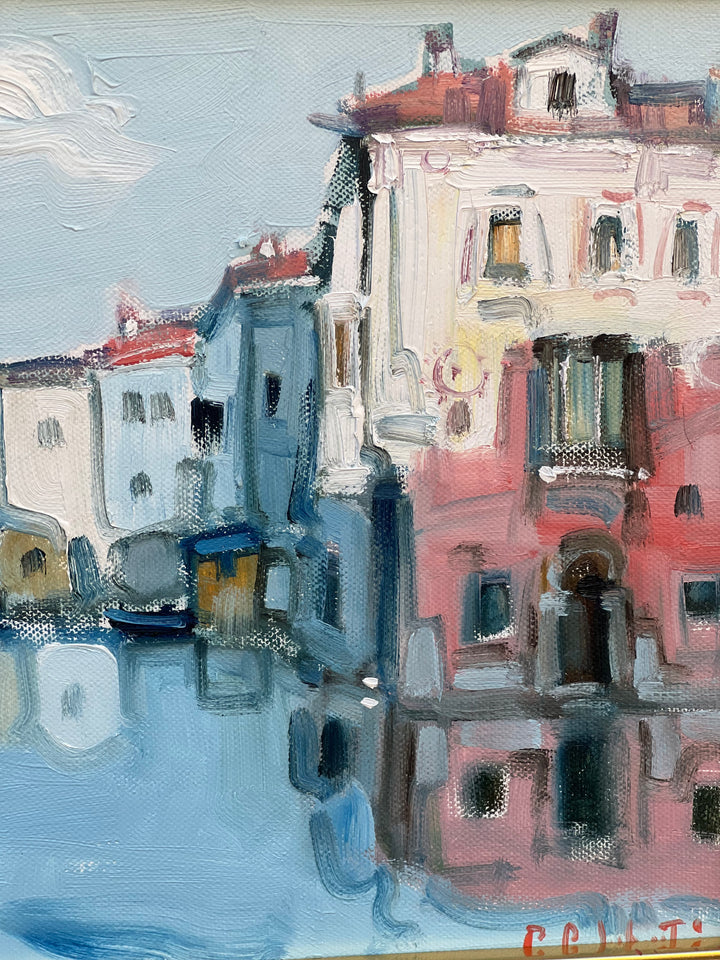 Quadro olio su tela Sebastiani Paolo