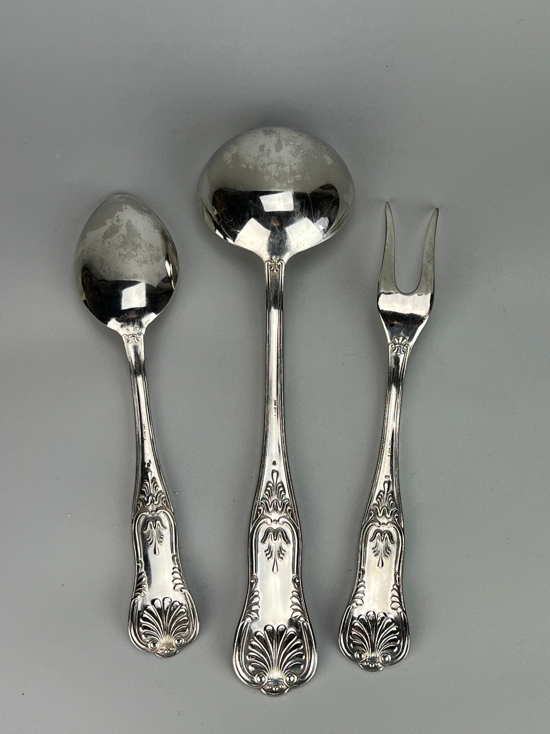 Servizio posate sei persone silverplate