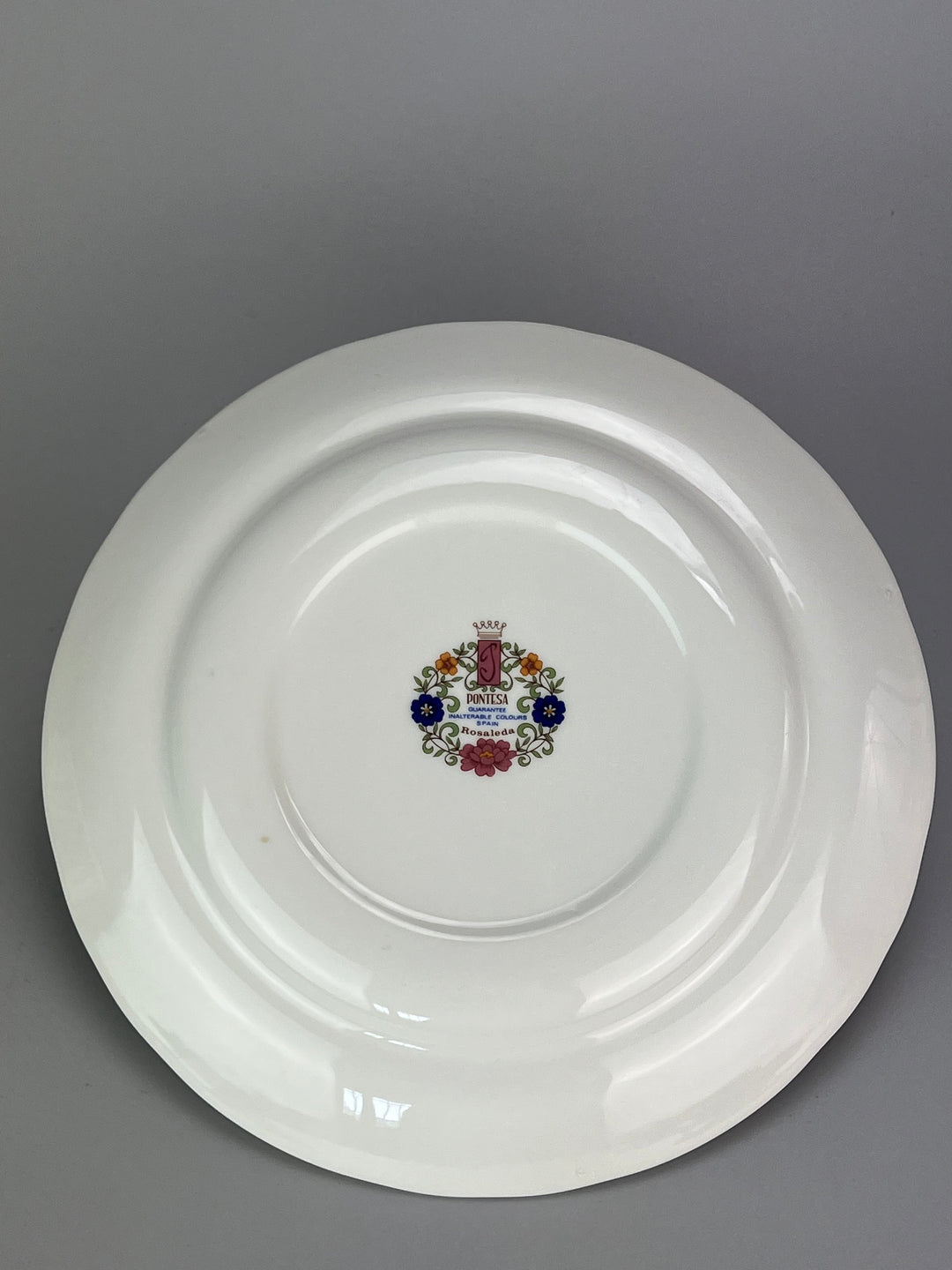 Set Macedonia Pontesa – Decoro "Rosaleda", 14 Pezzi in Porcellana Decorata
