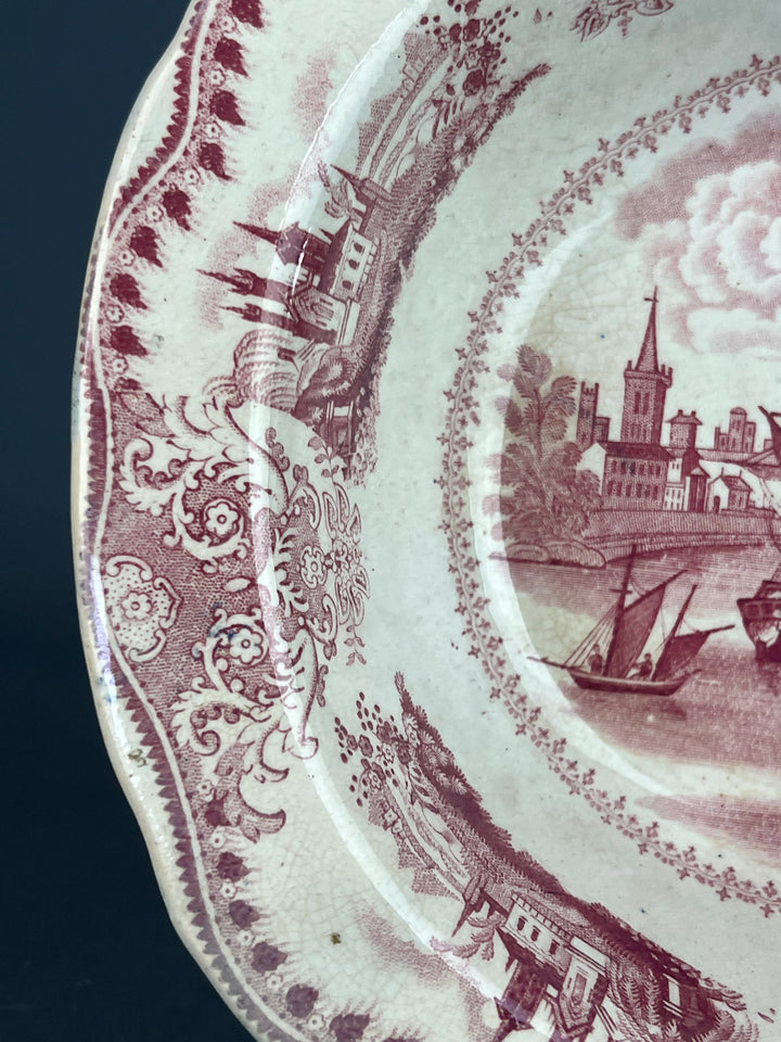 Antico Piatto da portata ceramica olandese