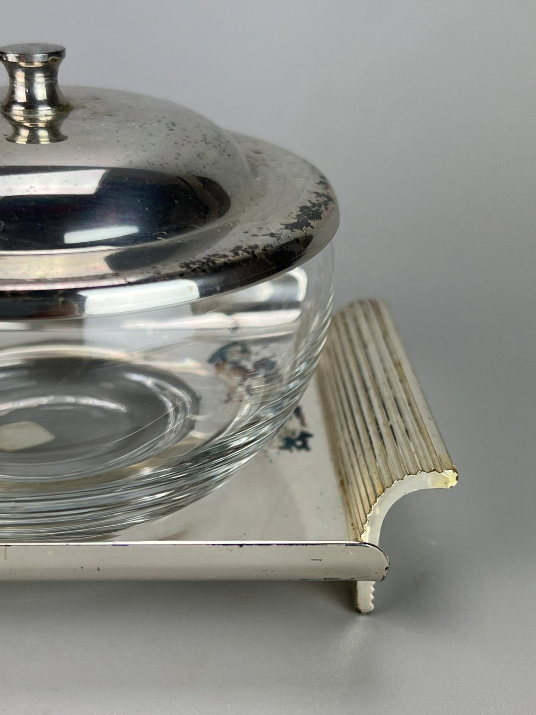 Set condimenti silverplated Peruzzi&Bozzi